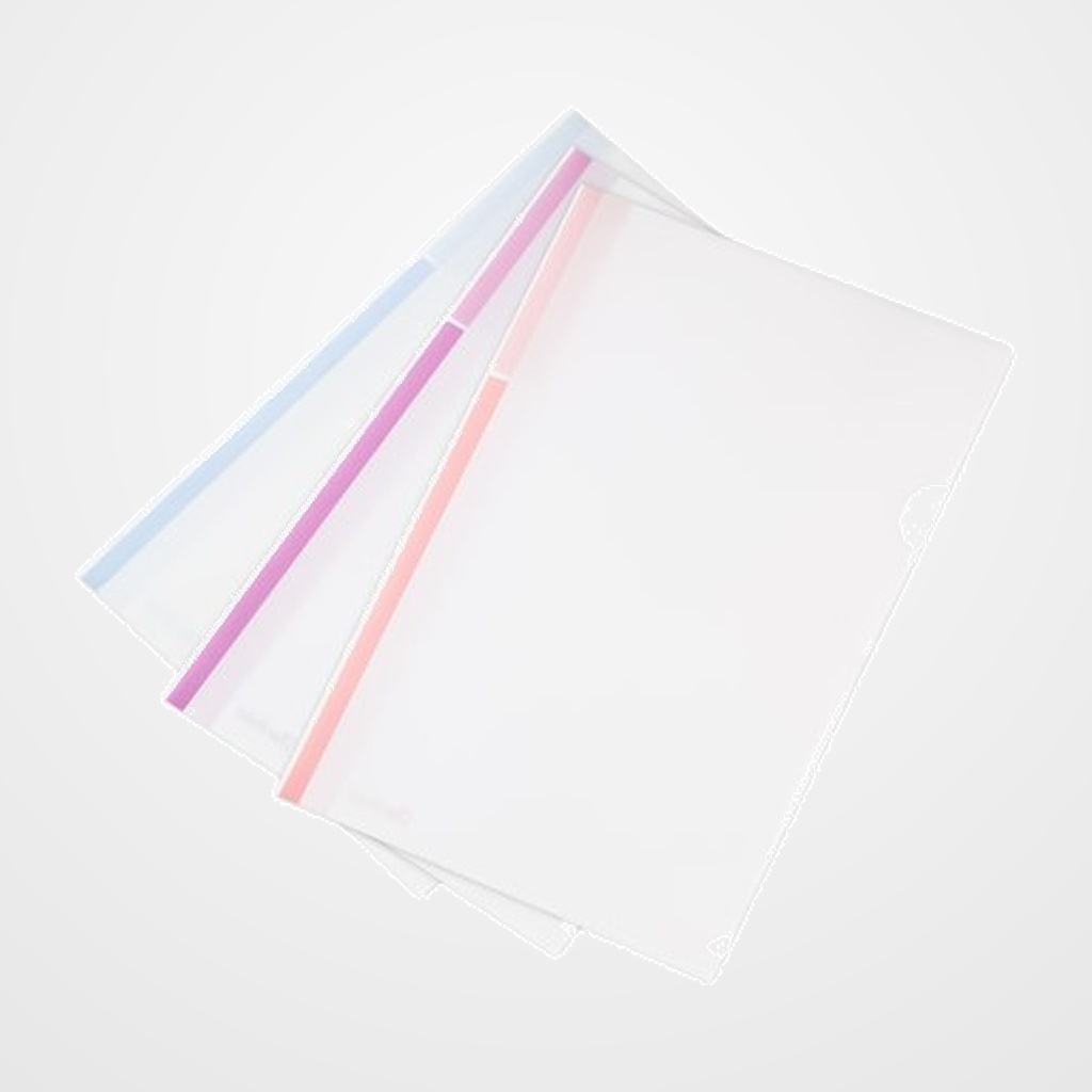 DOSIER ANGULO RECTO TARIFOLD COLOR DREAM PP RECICLABLE SEMI OPACO A4 SURTIDO PACK de 12