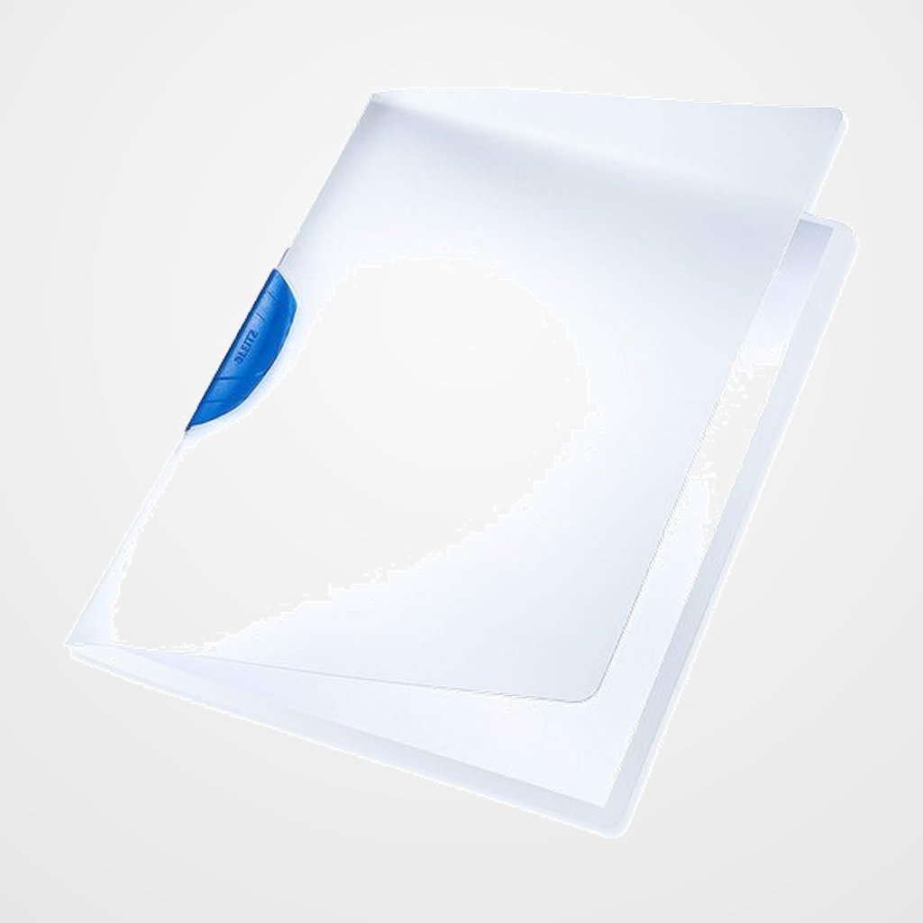 DOSIER CLIP LEITZ PP COLORCLIP CLASSIC A4 pinza PLASTICO PIVOT.30h AZUL