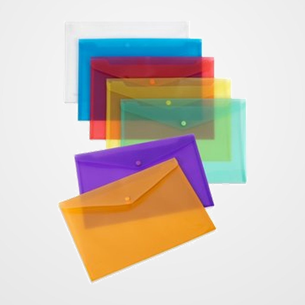 DOSIER SOBRE CARCHIVO PP BROCHE A4 TRANSL. AMARILLO