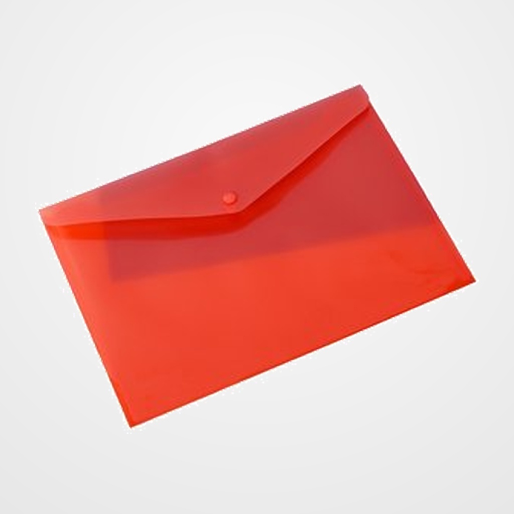 DOSIER SOBRE CARCHIVO PP BROCHE A4 TRANSL. ROJO