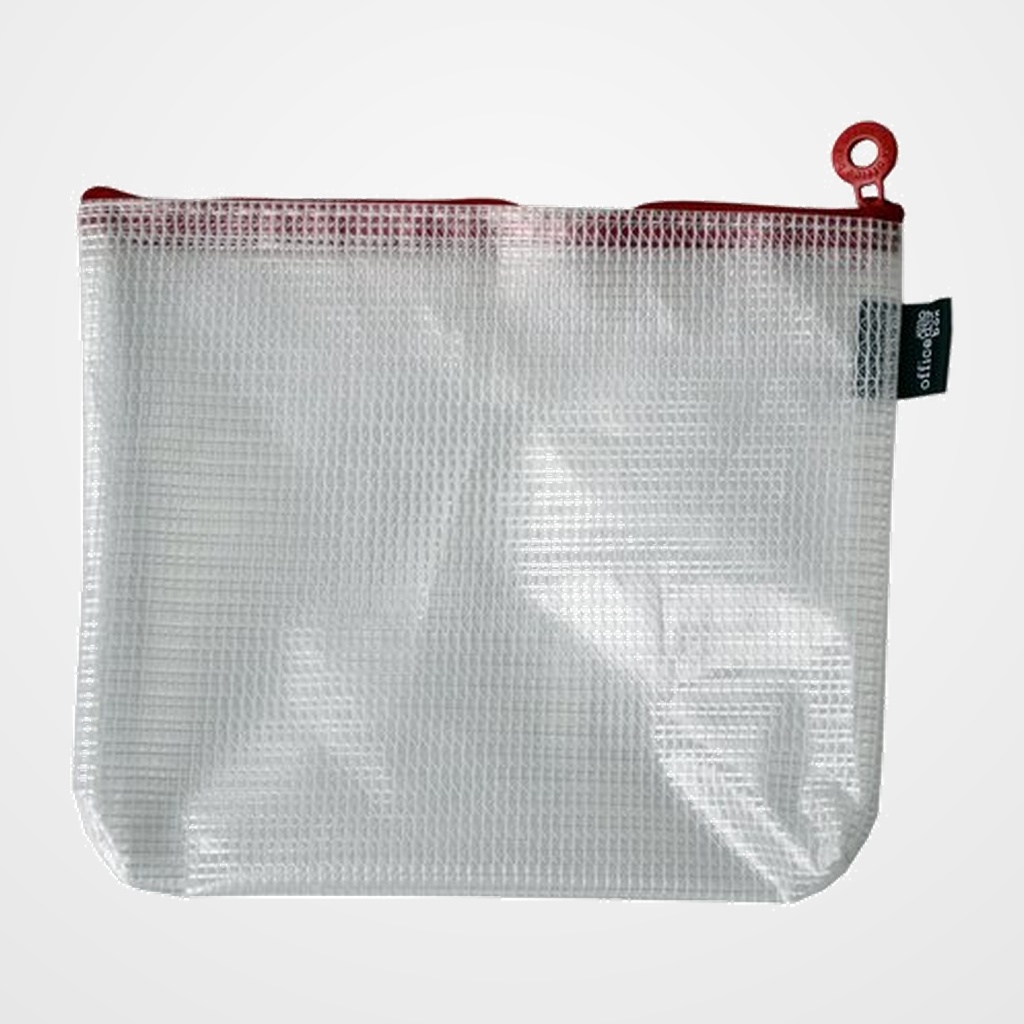 DOSIER SOBRE OFFICE BOX CIERRE CREMALLERA 200x165 mm. ROJO