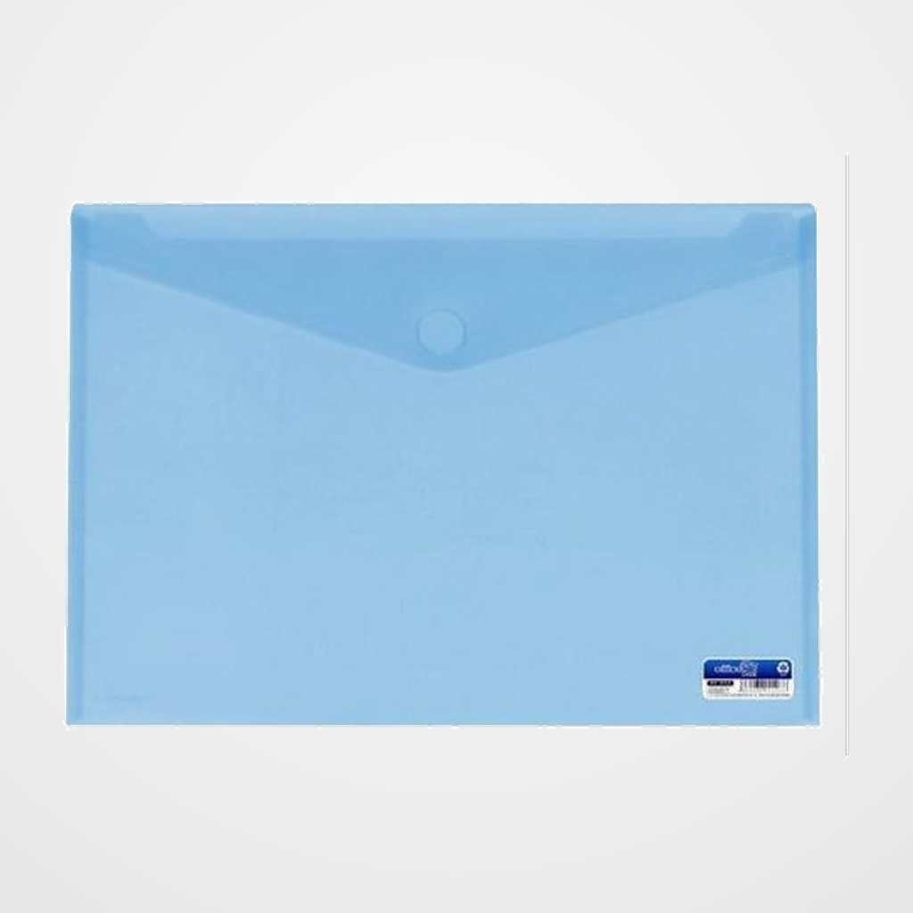 DOSIER SOBRE OFFICE BOX PP VELCRO A3+ AZUL