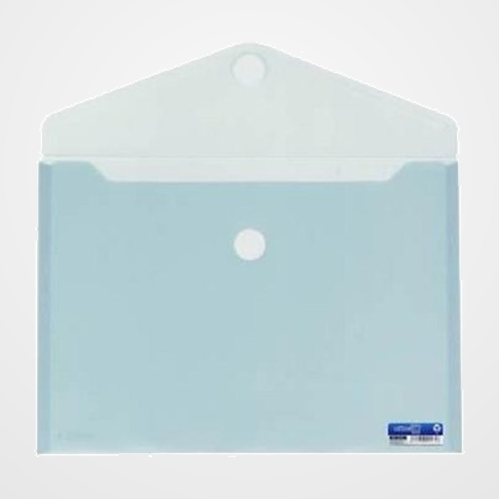 [18001124] DOSIER SOBRE OFFICE BOX PP VELCRO A4+ CRISTAL