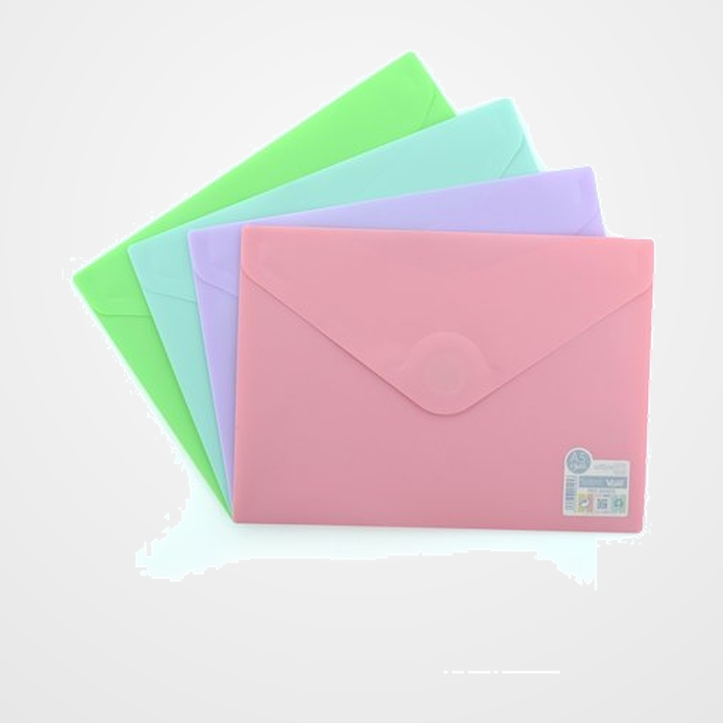 DOSIER SOBRE OFFICE BOX PP V-LOCK A5 BLUSH SURTIDO (4 col.)