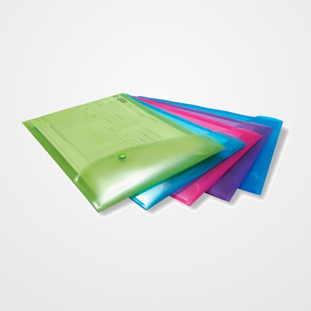 DOSIER SOBRE RAPESCO ECO PP TRANSLUCIDO BROCHE VERTICAL A4 SURTIDO PACK de 5