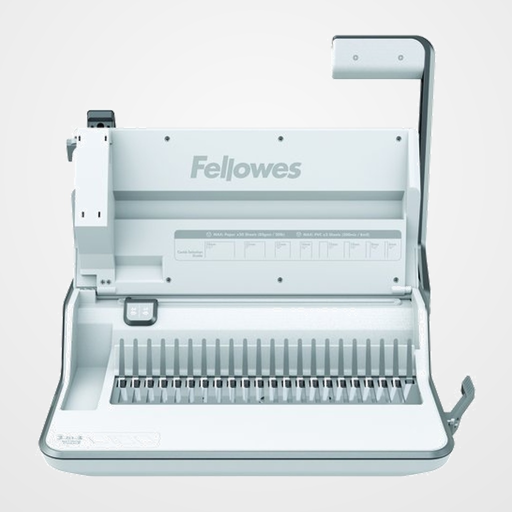 ENCUADERNAD.CANUT.FELLOWES LYRA MULTIFUNCION 3 EN 1 (encuaderna, grapa y perfora de 2 y 4 agujeros)