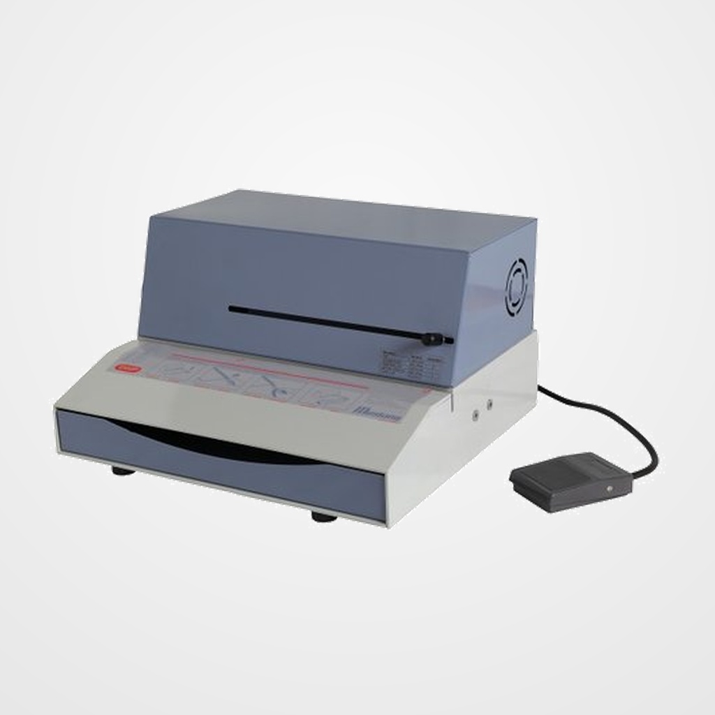 ENCUADERNADORA ESPIRAL MUSTANG 61E paso 6:1 METAL (ELECTRICA)