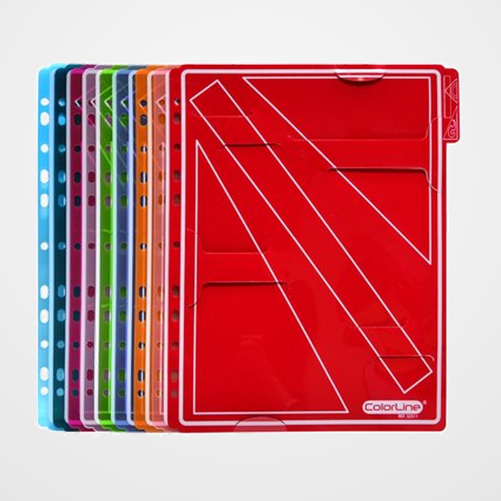 EQUIPO de DIBUJO COLORLINE SET ESCOLAR DE GEOMETRIA SURTIDO