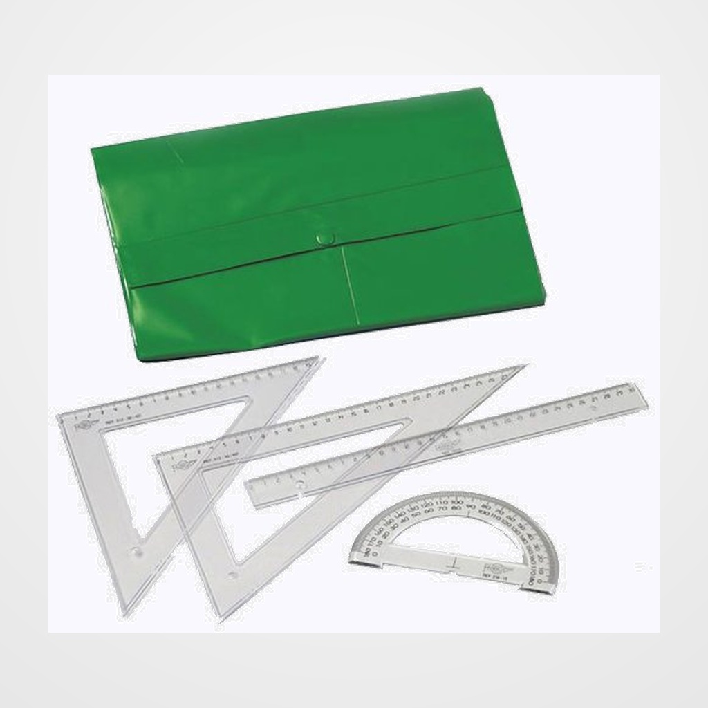 EQUIPO de DIBUJO FAIBO ESCOLAR 30 Cmts