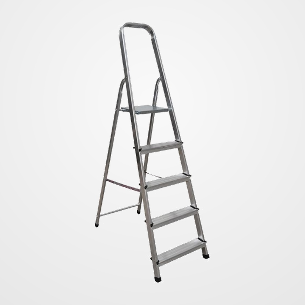 ESCALERA LITAN ALUMINIO TIJERA 5 PELDAÑOS