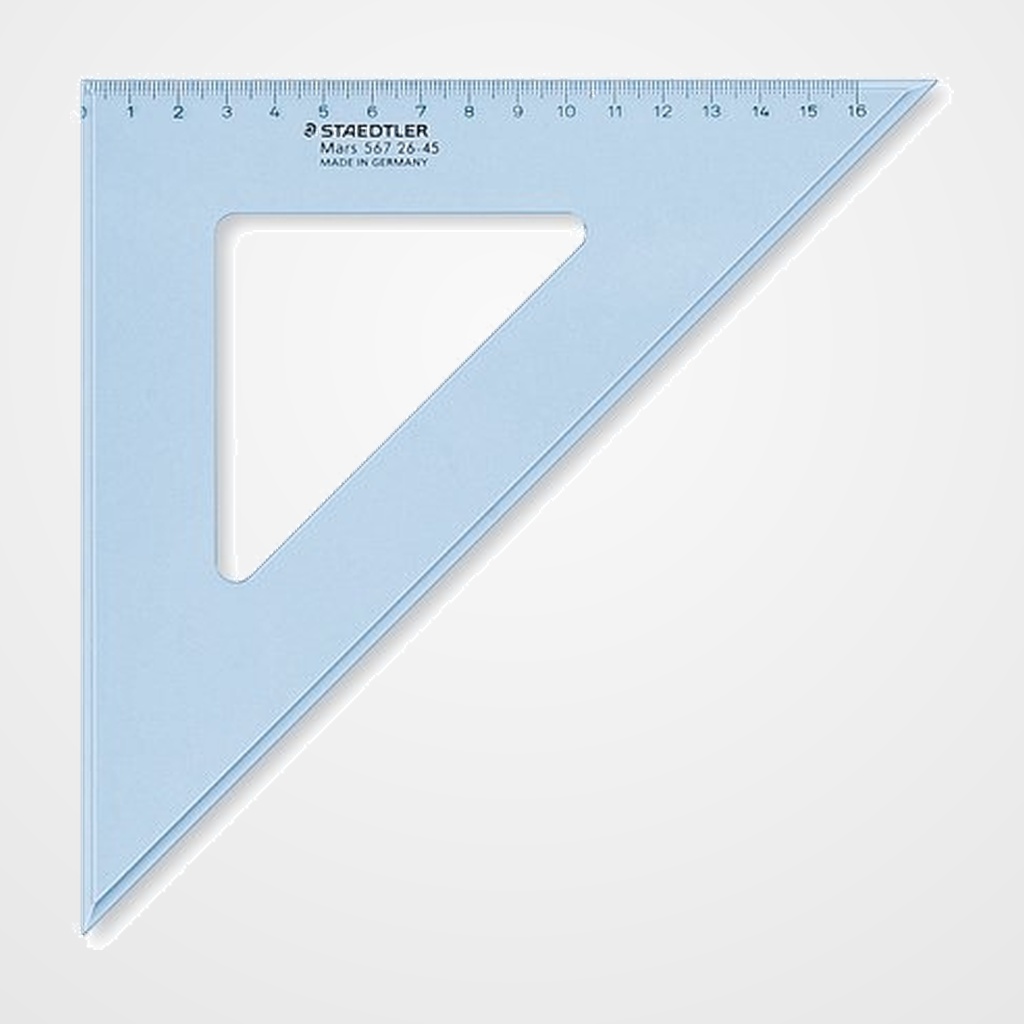 ESCUADRA STAEDTLER 26 CENTIMETROS