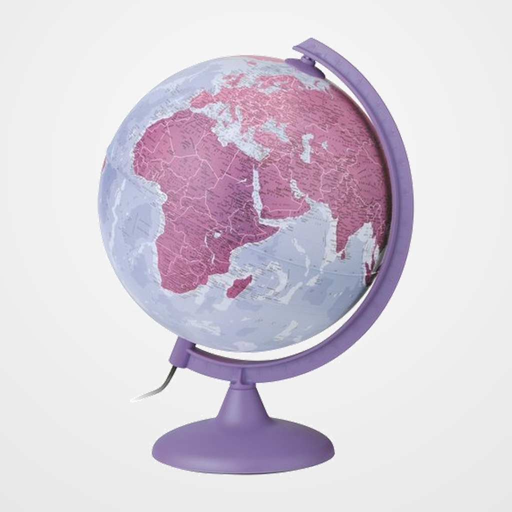 ESFERA TECNODIDATTICA FyP PURPLE con LUZ 25cm