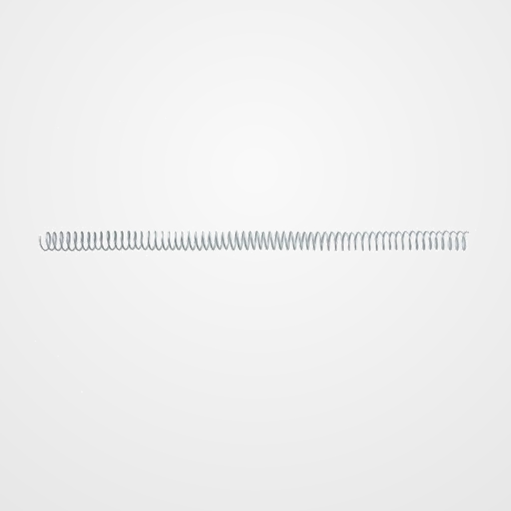 ESPIRAL METALICA GBC paso 5:1 NEGRA  48 mm CAJA de 20