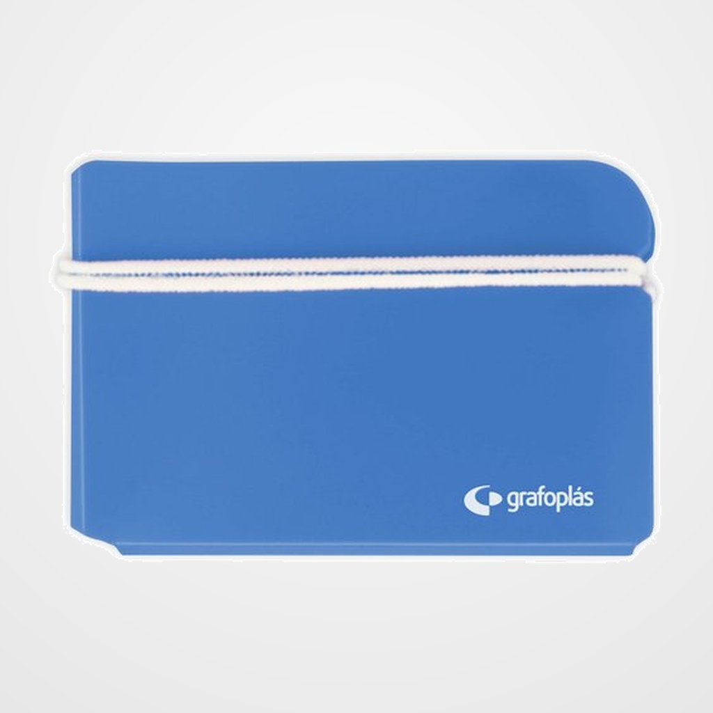 ESTUCHE PORTA MASCARILLA GRAFOPLAS PP AZUL CIELO