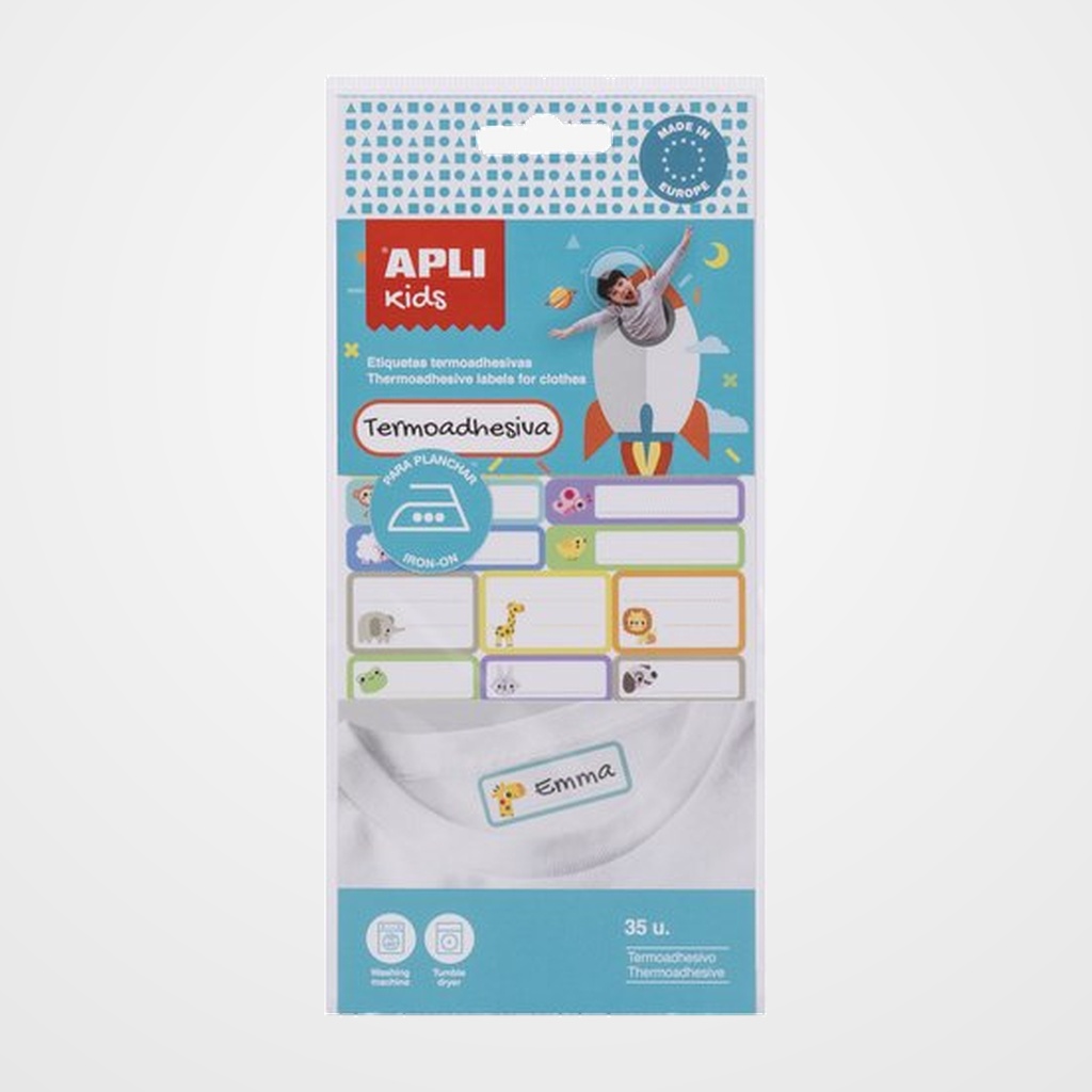 ETIQUETAS ADH.MANUALES APLI TAMAÑOS SURTIDOS BOLSA de 35