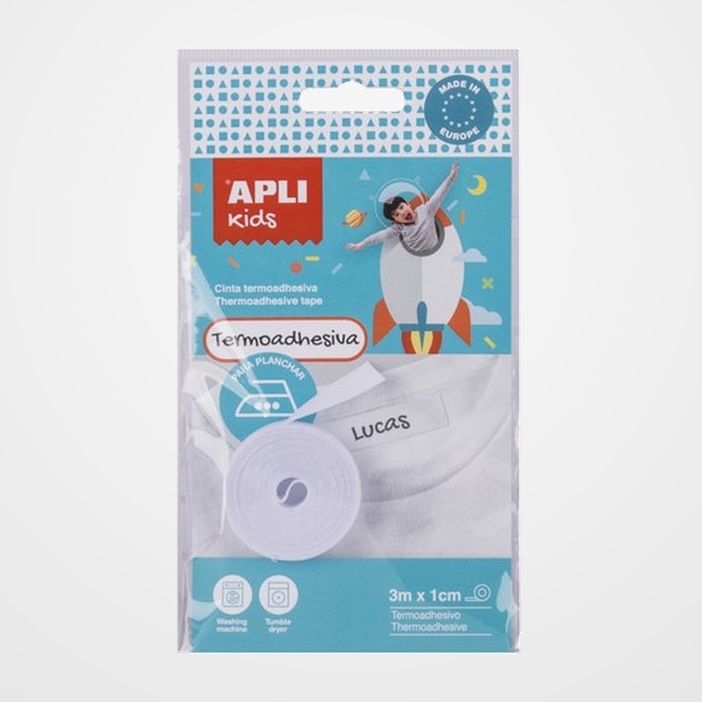 ETIQUETAS ADH.MANUALES APLI TERMOADHESIVA CINTA 3 M