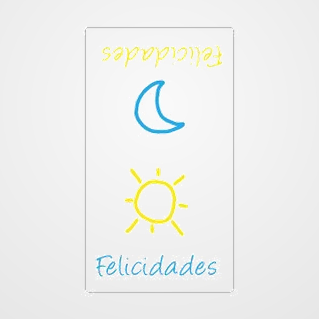 ETIQUETAS REGALO ADH. ROLLO  300 uds. 50x89 CIERRABOLSAS  FELICIDADES  SOL/LUNA