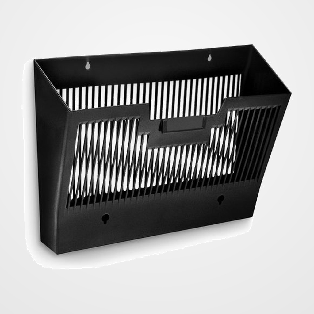 EXPOSITOR MURAL MAGNETICO CEP 1 BANDEJAS 240 x 320 mm HORIZONTAL NEGRO