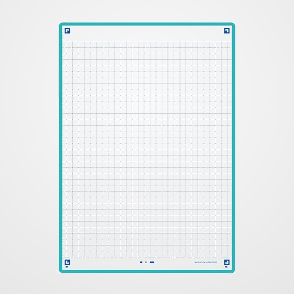 FICHAS OXFORD REVISION 2.0 COLOR CUADRIC.5x5 210x148mm (A5) ICE MINT paquete de 30