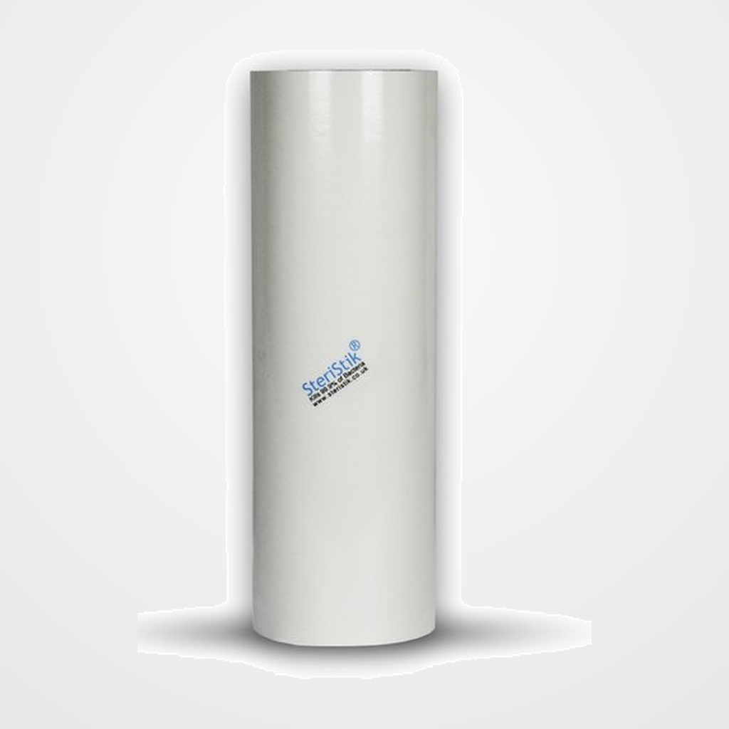 FILM ANTIMICROBIANO STERISTIK ROLLO 330mm x 25m SURFACE COVER AUTO-ADHESIVO TRANSPARENTE