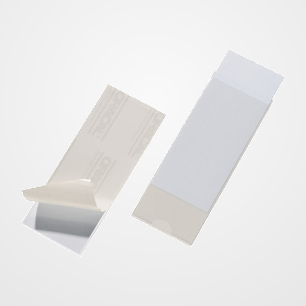 FUNDA ADHESIVA DURABLE POCKETFIX 150x58 mm CAJA DE 100
