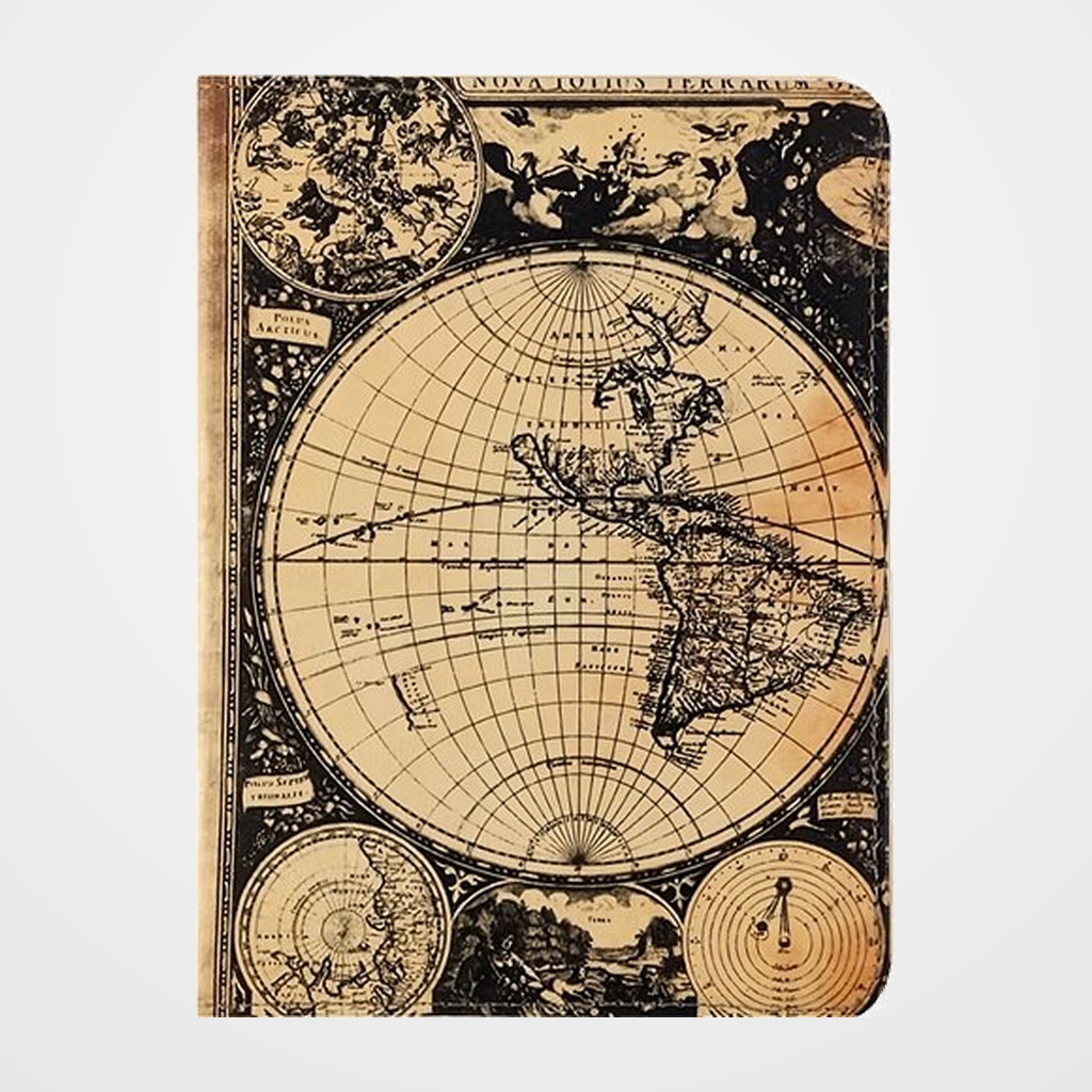 [42201580] FUNDA EBOOK SILVER HT ESTAMPADA UNIVERSAL 6  TRAVEL
