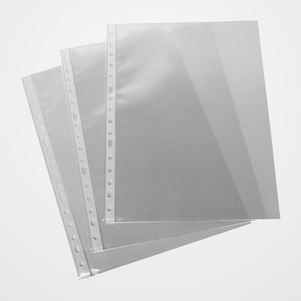 FUNDA MULTITALADRO GRAFOPLAS PP  33µ XS Fº 16 TAL.RFZO. PAQUETE de 100