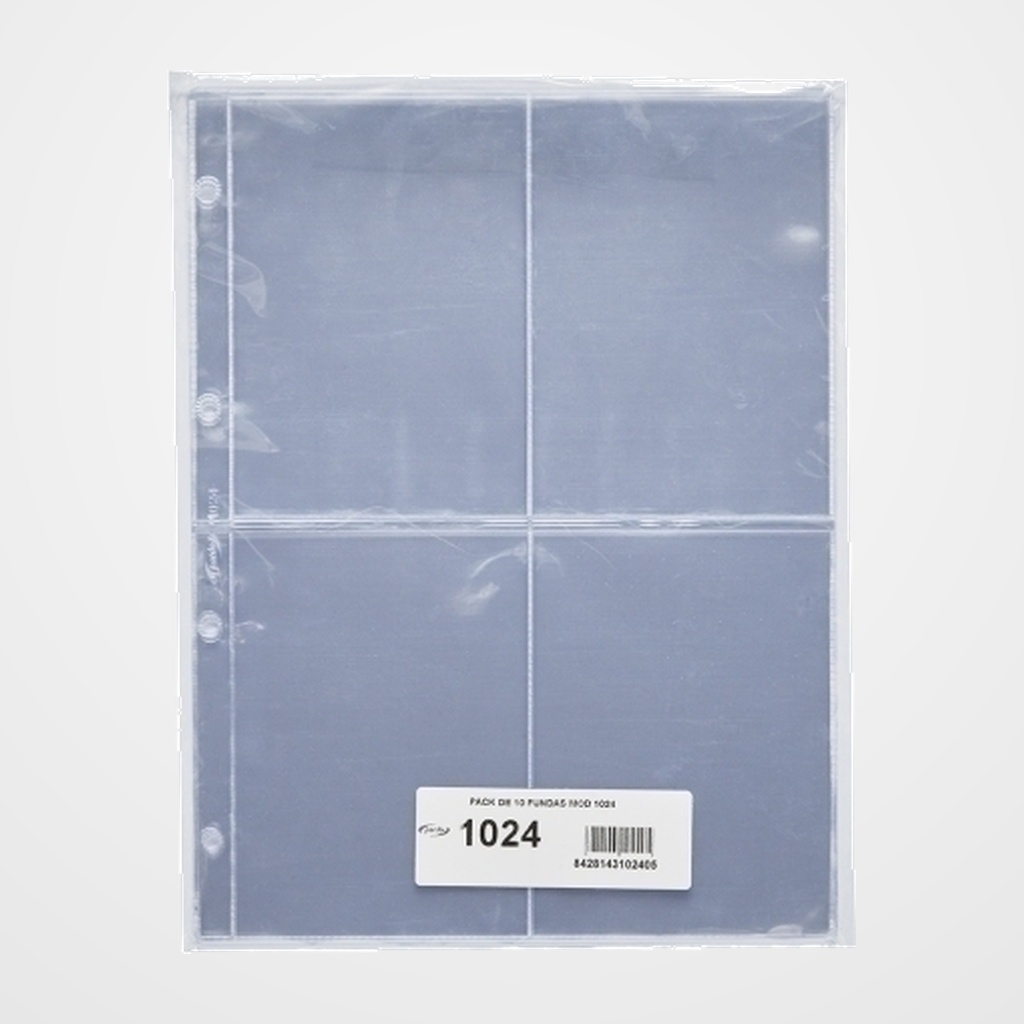 FUNDA para ALBUM de COLECCION PARDO  4 DPTOS.VERTICAL