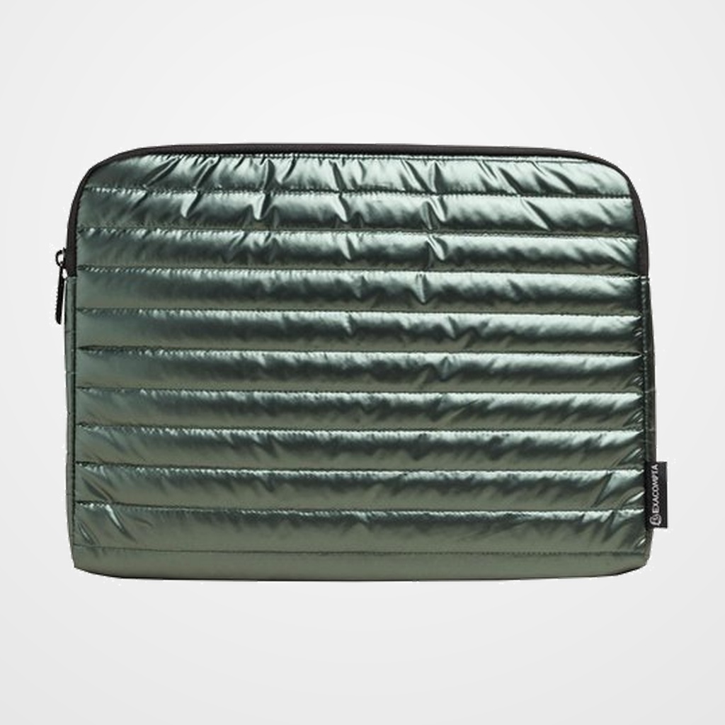 FUNDA PORTATIL EXACOMPTA 13-14  (35x27x2,5cm) ACOLCHADO KAKI