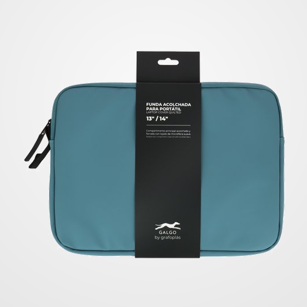 FUNDA PORTATIL GALGO 14  AZUL