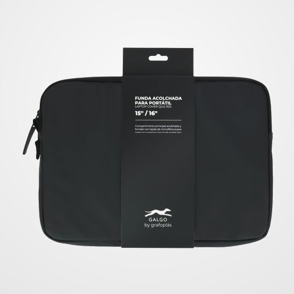 FUNDA PORTATIL GALGO 16  NEGRO