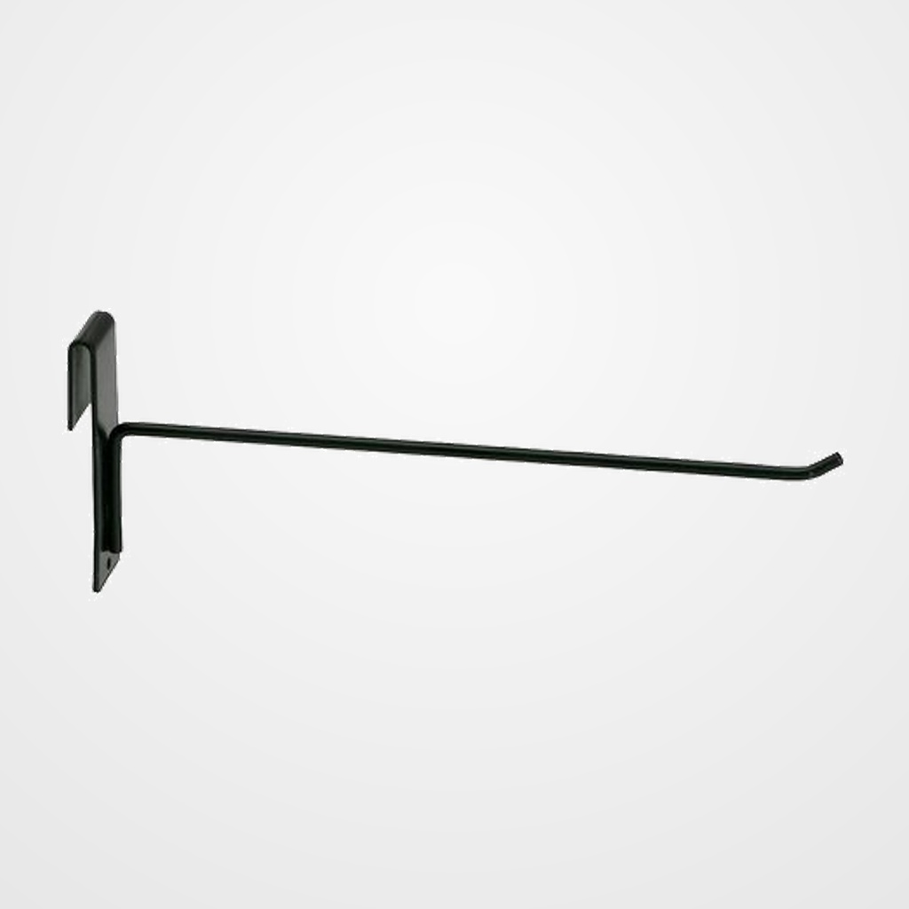 [24410090] GANCHO RECTO PARA PANEL DE REJILLA METALICA 95X30X270