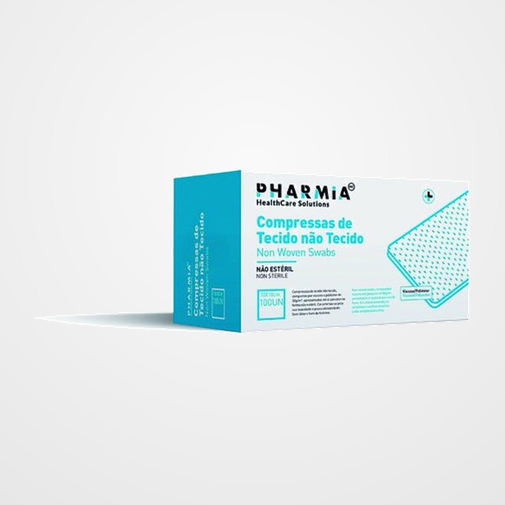 GASA PHARMIA TNT 10x10 cm CAJA de 100