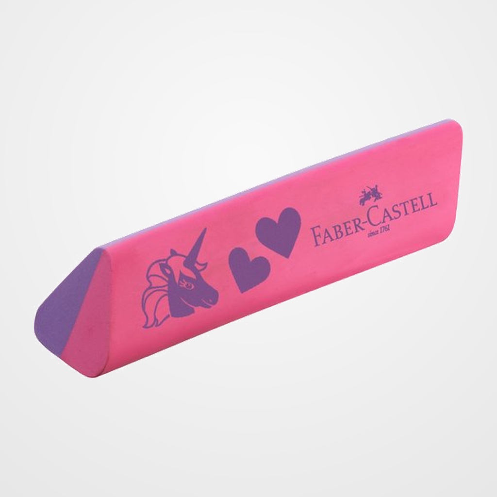 GOMA de BORRAR FABER-CASTELL UNICORNIO (PVC-FREE DUST)