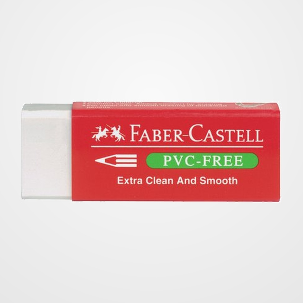 GOMA de BORRAR FABER-CASTELL 7095 (PVC-FREE) para LAPIZ  (ud.)