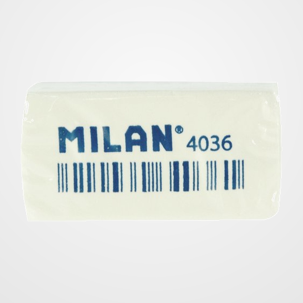 GOMA de BORRAR MILAN 4036 RECTANGULAR (ud.)