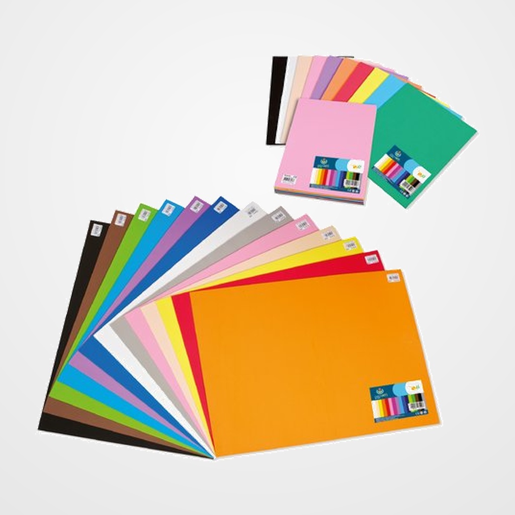 GOMA EVA CARCHIVO HOJA 45x60 cm TURQUESA PAQUETE de 10