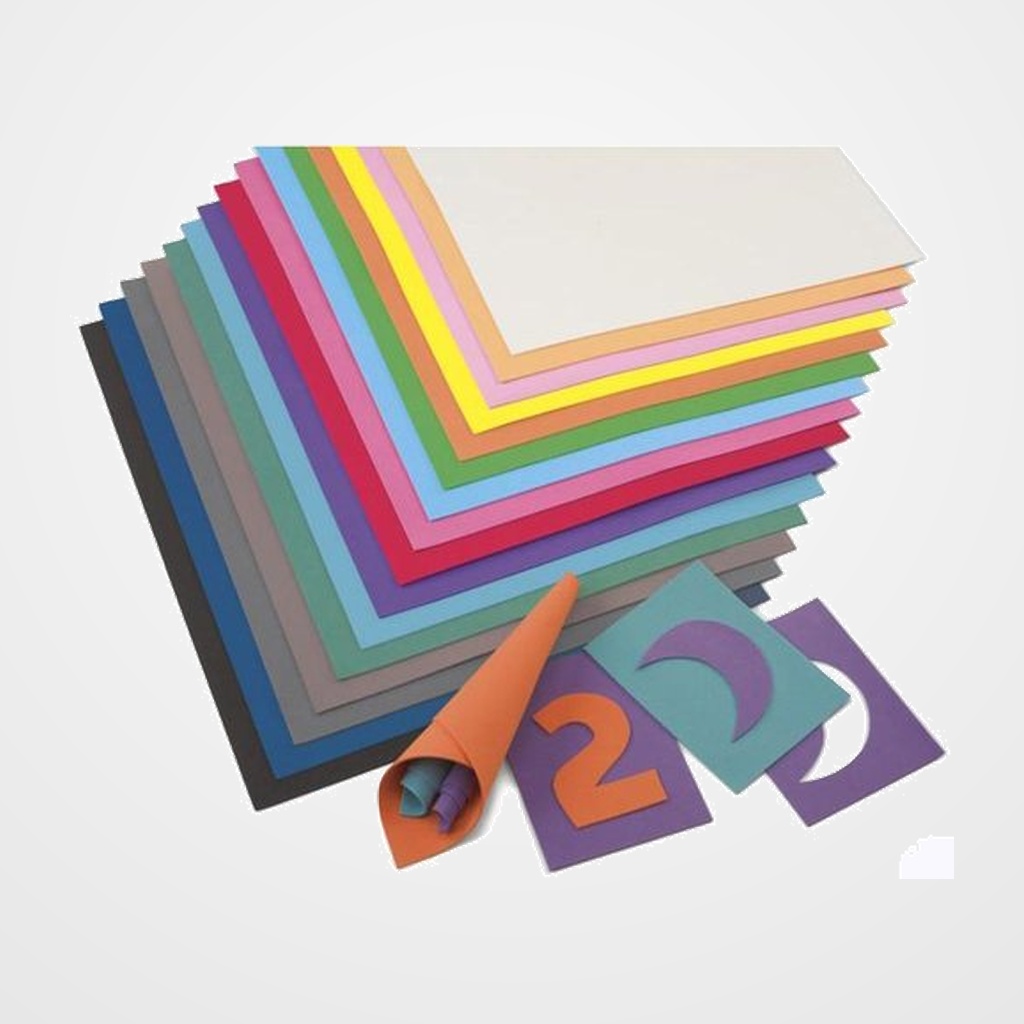 GOMA EVA FAIBO HOJA 50x65 cm AMARILLO PAQUETE de 10 (baja densidad)