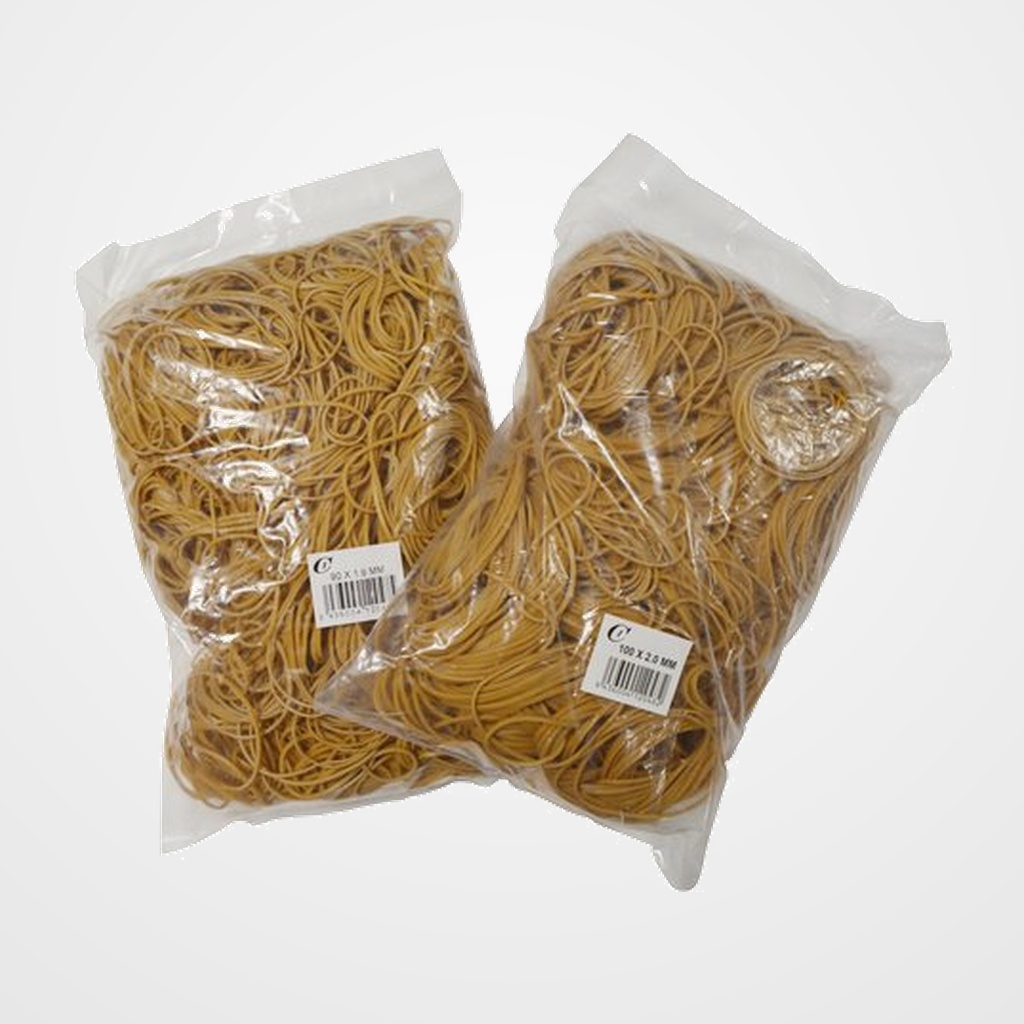 GOMAS ELASTICAS  BOLSA de 1 KILO de 160 mm. (Nº16)