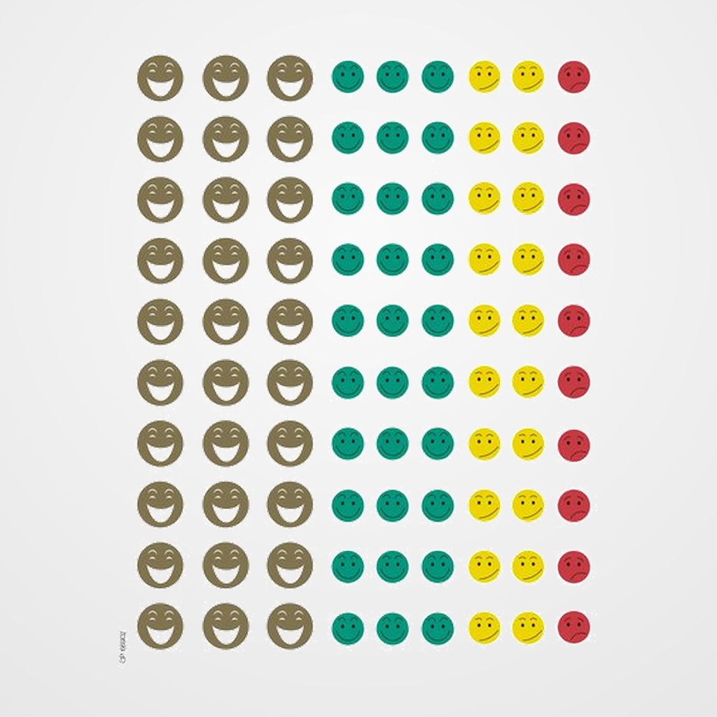 GOMETS APLI  BOLSA 2h REMOVIBLES CARA FELIZ PEQUEÑA (16800)