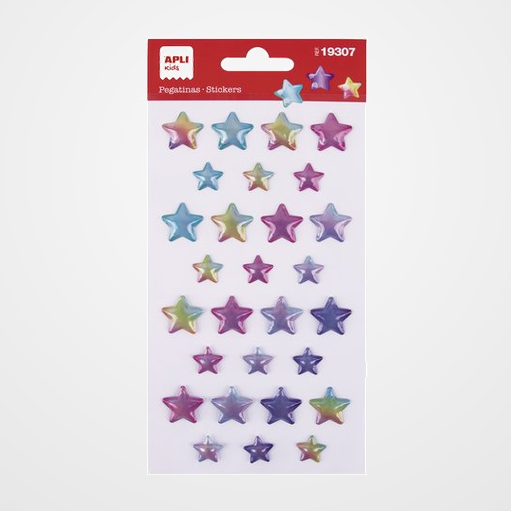 GOMETS APLI BOLSA 1h ESTRELLAS TORNASOLADO (19307)