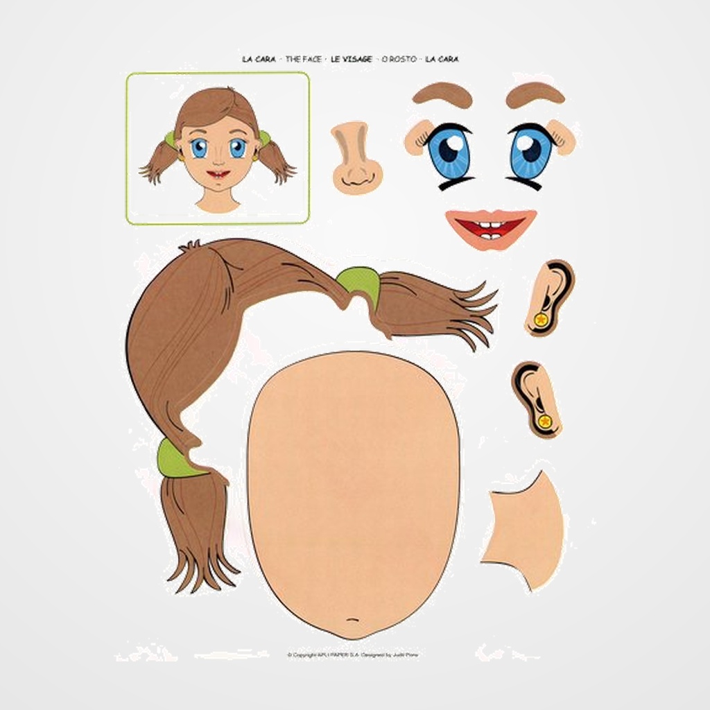 GOMETS APLI EDUCATIVOS BOLSA  2h REMOVIBLES LA CARA 24 uds. (11867)