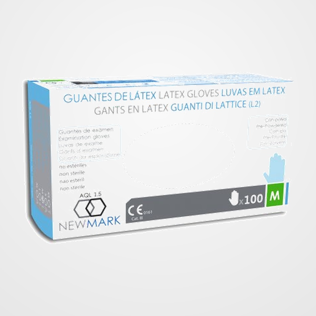 GUANTE LATEX ULTRASENSIBLE TALLA PEQUEÑA CAJA de 100