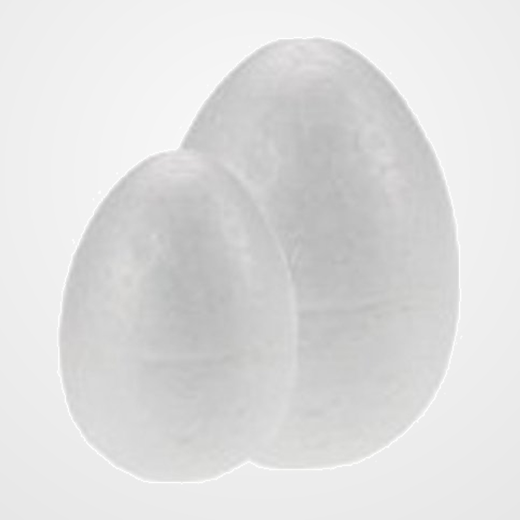 HUEVOS POLIESPAN FIXO KIDS 9 cm. PACK de 3