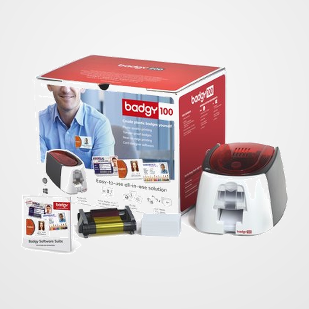 IMPRESORA DE TARJETAS BADGY 100