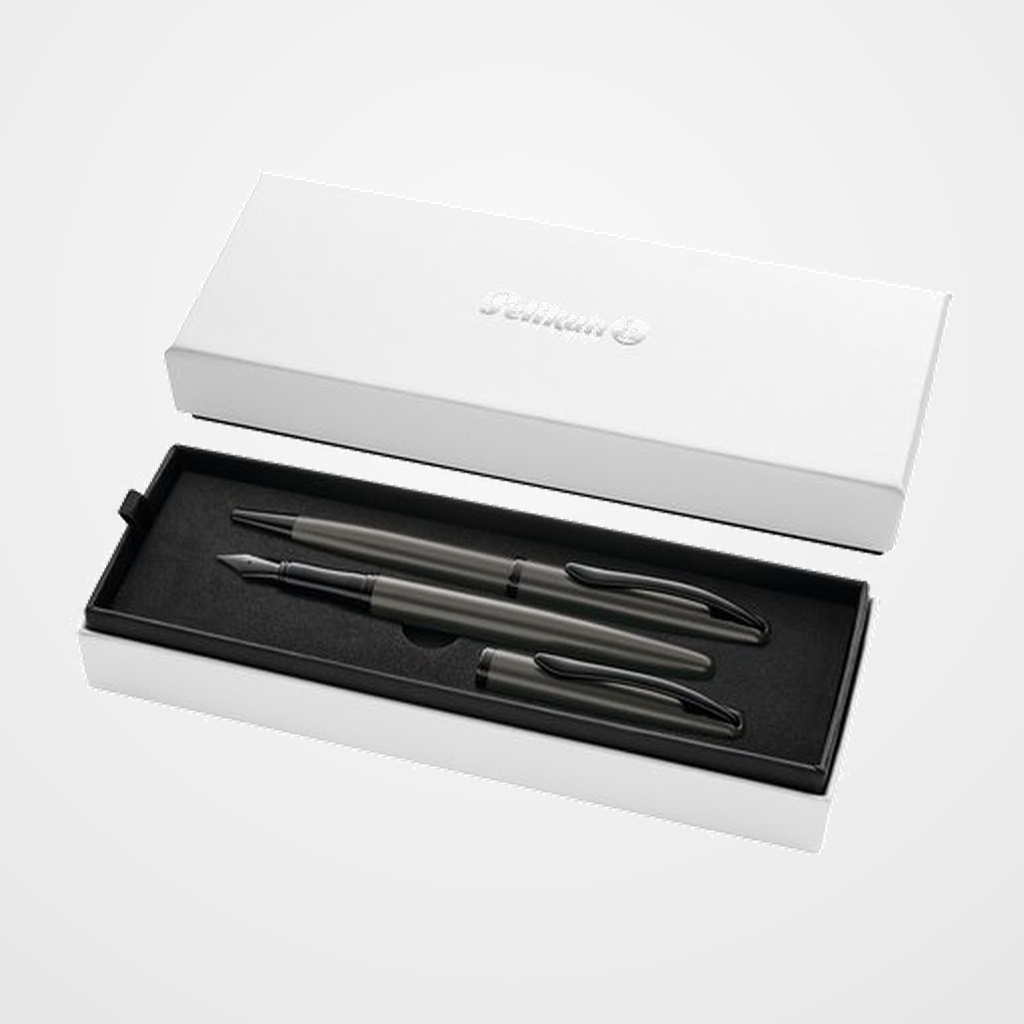JUEGO BOLIGRAFO+PLUMA PELIKAN JAZZ NOBLE PIEDRA