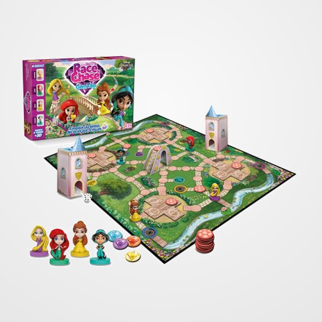 [25001295] JUEGO CARTAMUNDI MODERN CLASSICS RACE N CHASE PRINCESAS