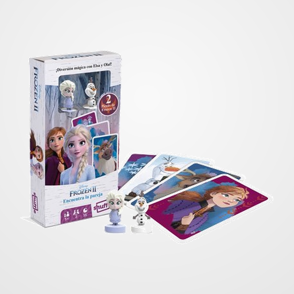 JUEGO CARTAMUNDI SHUFFLE PLUS FIGURINE FROZEN II