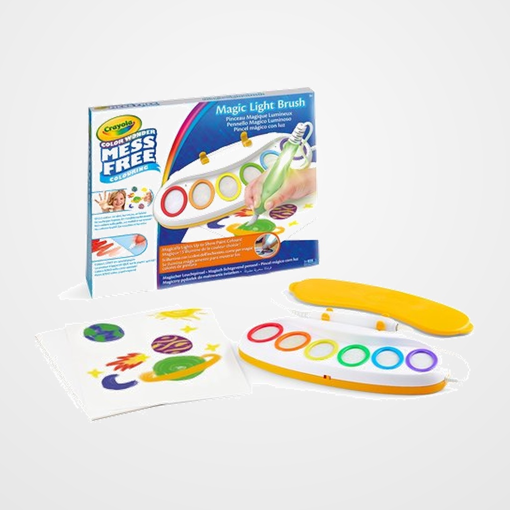 JUEGO CRAYOLA COLOR WONDER PINCEL MAGICO LUMINOSO (+3 años)