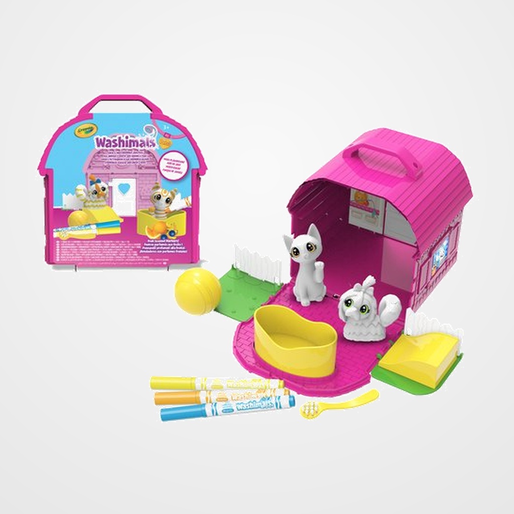 JUEGO CRAYOLA WASHIMALS PETS - PARQUE DE JUEGOS (+3 años)
